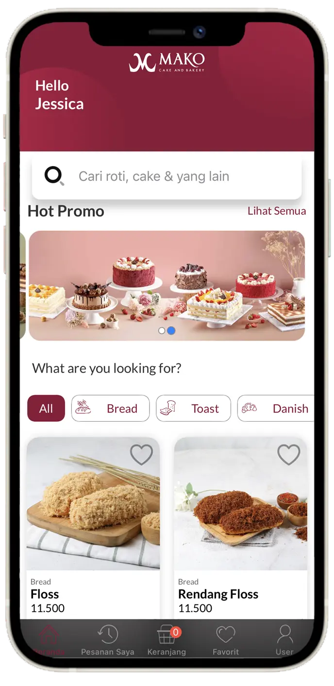 MAKO Delivery Apps